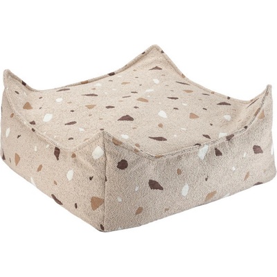 Wigiwama Terrazzo Sand Square Ottoman