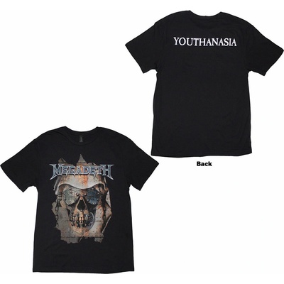 Megadeth tričko Youthanasia Ripped Thru Black