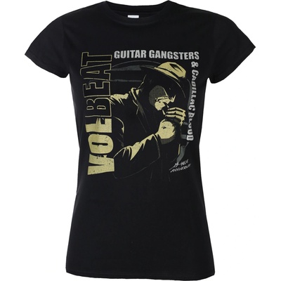 HYBRIS тениска дамска Volbeat - Guitar Gangsters - Black - HYBRIS - WMX-5-VB007-H42-6-BK