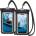 Spigen Водоустойчив калъф Spigen Aqua Shield WaterProof Case A601, комплект 2 броя - Черна рамка