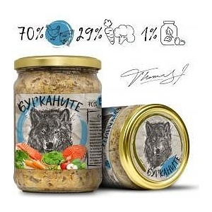 Benvita Омега-3 - Стерилизирана храна за кучета със скумрия, пилешко и зеленчуци 500 г НОВО! ! !