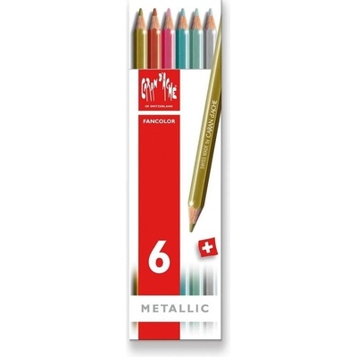 Caran d´Ache 1284.406 metalické 6 ks
