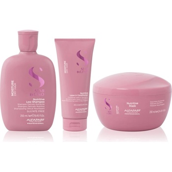 ALFAPARF Milano Semi di Lino Moisture Kit комплект за хидратация и блясък