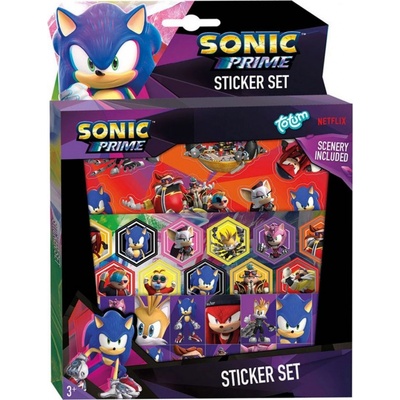 Sonic darčekový box so samolepkami