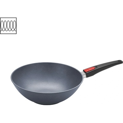 Wok Pánev Diamond LITE induction s odnímatelnou rukojetí 30 cm na indukci - WOLL