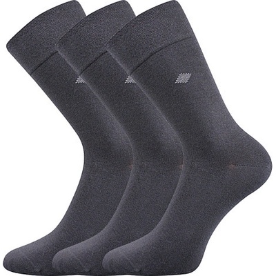 Lonka ponožky Diagon 3 pár tmavě šedá
