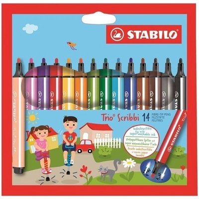 Stabilo Trio Scribbi 368/14 14 ks – Zboží Živě