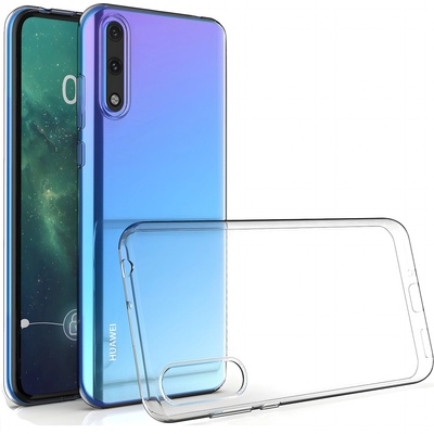 Huawei Прозрачен защитен калъф за Huawei Y8p - Прозрачен KP26173
