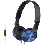 Sony MDR-ZX310AP with microphone blue (MDRZX310APL.CE7) Слушалки