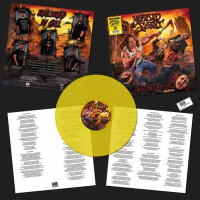 Morbid Saint - Swallowed By Hell Yellow Vinyl LP