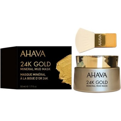 AHAVA 24K Gold Mineral Mud Маски за лице 50 ml