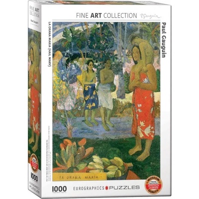 EUROGRAPHICS - Puzzle Gauguin: La Orana Maria - 1 000 piese