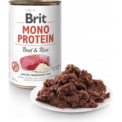Brit Mono Protein Beef & Rice 400 g