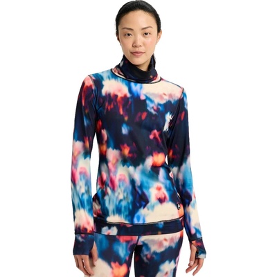 Burton Midweight Long Neck LS Floral Blur