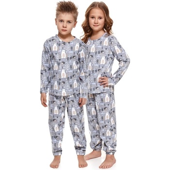 Detské pyžamo Doctor nap 4170 Bear sivá