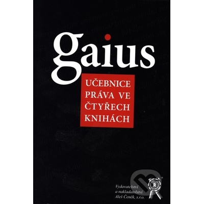 Gaius, učebnice práva ve čtyřech knihách