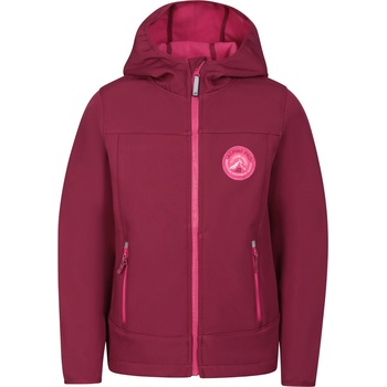 Alpine Pro Детско софтшел яке с мембрана ALPINE PRO OMANO anemone ALPINE PRO | Cherven | Момичешки | 104/110