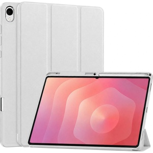 Techsuit Калъф Techsuit Flex Trifold (с държач за писалка) - Samsung Galaxy Tab S12 Plus - Сив