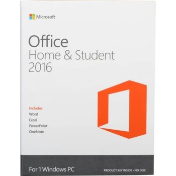 Microsoft Office 2016 Home & Student for Win 32/64bit ENG (1 User) 79G-04597