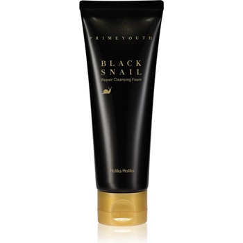 Holika Holika Prime Youth Black Snail почистваща пяна с екстракт от охлюв 100ml