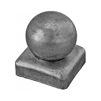 EKOfence Krytka na plotový stĺpik s guľou 40x40, D40, t0,7mm 8049