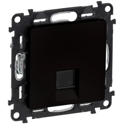 Legrand КОНТАКТ VALENA LIFE RJ45 cat 5e UTP ЧЕРЕН (1937756340)