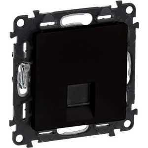 Legrand КОНТАКТ VALENA LIFE RJ45 cat 5e UTP ЧЕРЕН (1937756340)