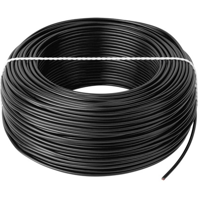 Elektrokabel Inštalačný vodič CYA 1×2,5 čierny H07 V-K L-KAB0881 100 m