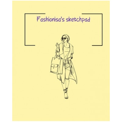 Independently Published Fashion designer sketchpad: Fashion Sketchpad: 200 Figure Templates for Designing Looks (Sketchpads) YAS! | Jade Berresford