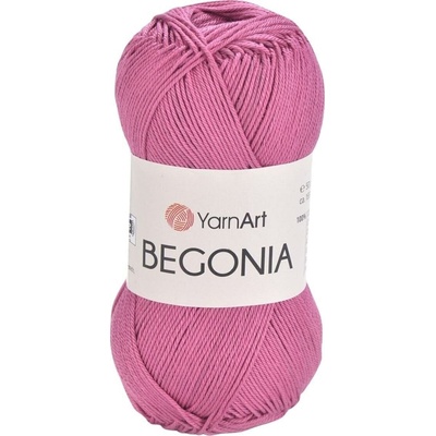 YARNART Begonia 0075 Dark Pink Плетива прежда (Begonia 0075)