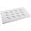 Lanberg 19" fixed shelf 1U / 496x28 (AK-1001-S)