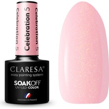 Claresa gel lak Celebration 5 Růžová 5 ml