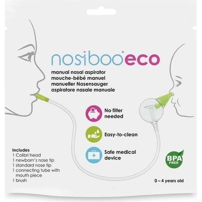 Nosiboo Odsávačka hlenů Eco Manuální odsávačka nosních hlenů