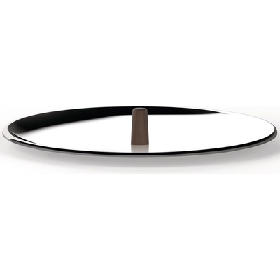 Alessi Sklenená pokrievka EDO 28cm nerez