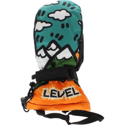 Level Junior Mitt rukavice Orange