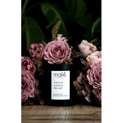 Mafe candles Pivoňka & staré dřevo | 200 g