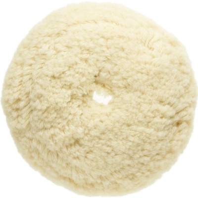 MIRKA Leštící beránek z kroucené vlny suchý zip se středovým trnem 150 mm