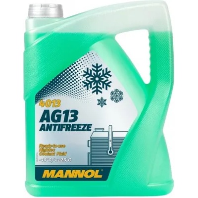 MANNOL Зелен антифриз готов за употреба MANNOL Antifreeze G13 (-40°C) Hightec, 5л (5368)