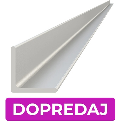 DOPREDAJ! Tyč tvaru L 30 x 30 x 3 x 5000 mm, nerez AISI 304