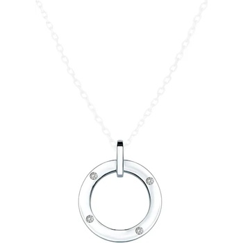 Image 1 of SAVICKI Висулка с гравиране: сребро. бял сапфир