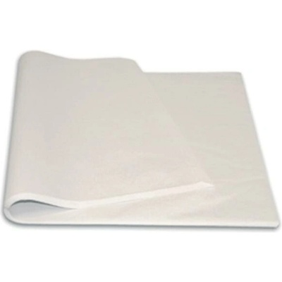 Tenký baliaci papier biely 25g/m2 hárky 70 x 100 cm