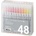 ZIG Clean Color Четка Комплект от 48 бр (RB-6000AT/48V)