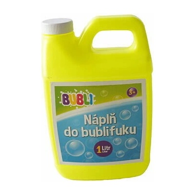 BUBLI Náhradná náplň do bublifuku 1L 2 druhy