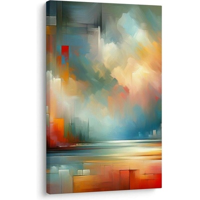 Obraz světlo v chaosu barev - 100x150