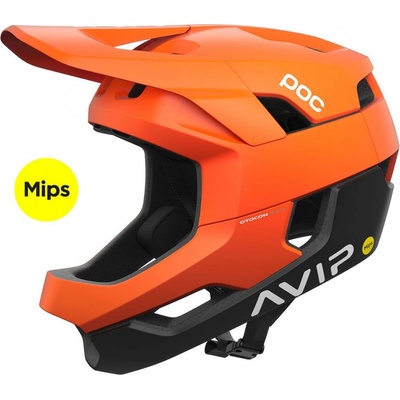 POC Otocon Race Mips Fluorescent orange AVIP/Uranium black matt 2022