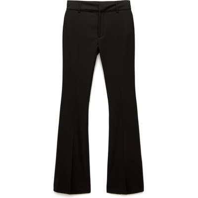 Pull&Bear Панталон с ръб черно, размер 42