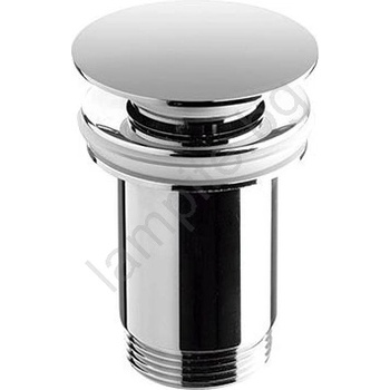 Bathco 0212 - Донен клапан за мивка без преливник CLICK-CLACK, Ø 6 см, лъскав хром (BO0013)