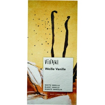 Vivani Biela čokoláda s vanilkou Bio 100g