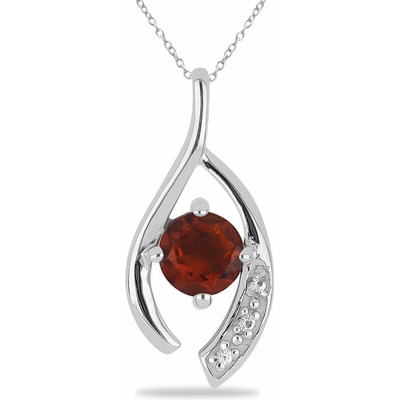 Nefertitis Přívěsek stříbrný s Madeira citrínem a zirkony 021831 MCT NF45186