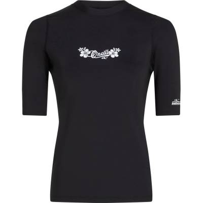 O'Neill Дамска плажна тениска от ликра O'Neill Women's Skins S/S Lycra - Black Out (150-6560-0113)